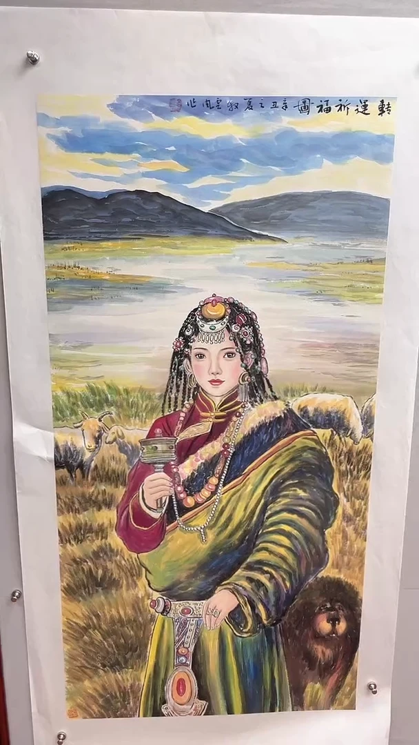 国画娄渊波-国画作品-28