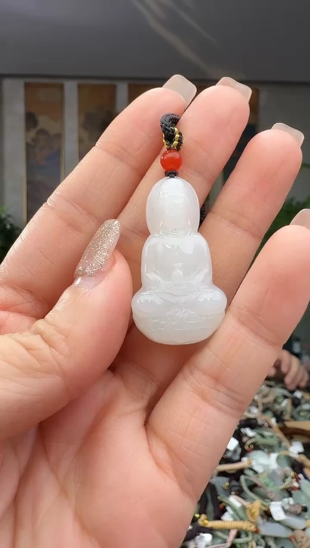 颈饰未镶嵌和田玉拍一发一多样性发货