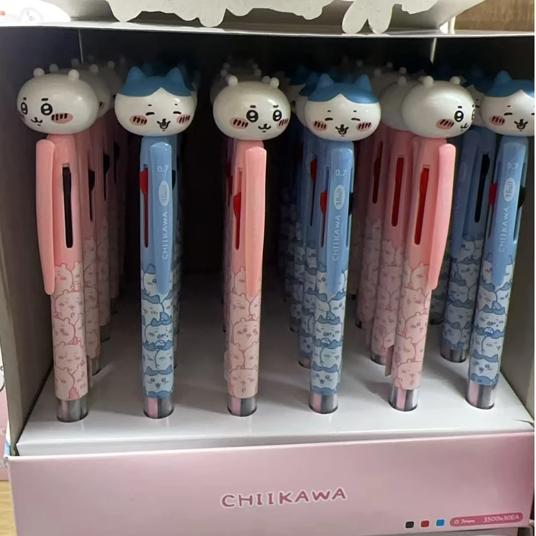chiikawa韩版大头三色圆珠笔