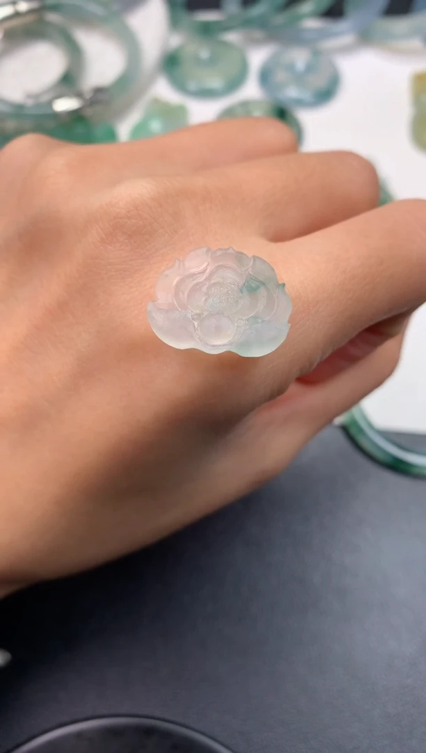 未镶嵌定制翡翠0366456107（14*3.1）