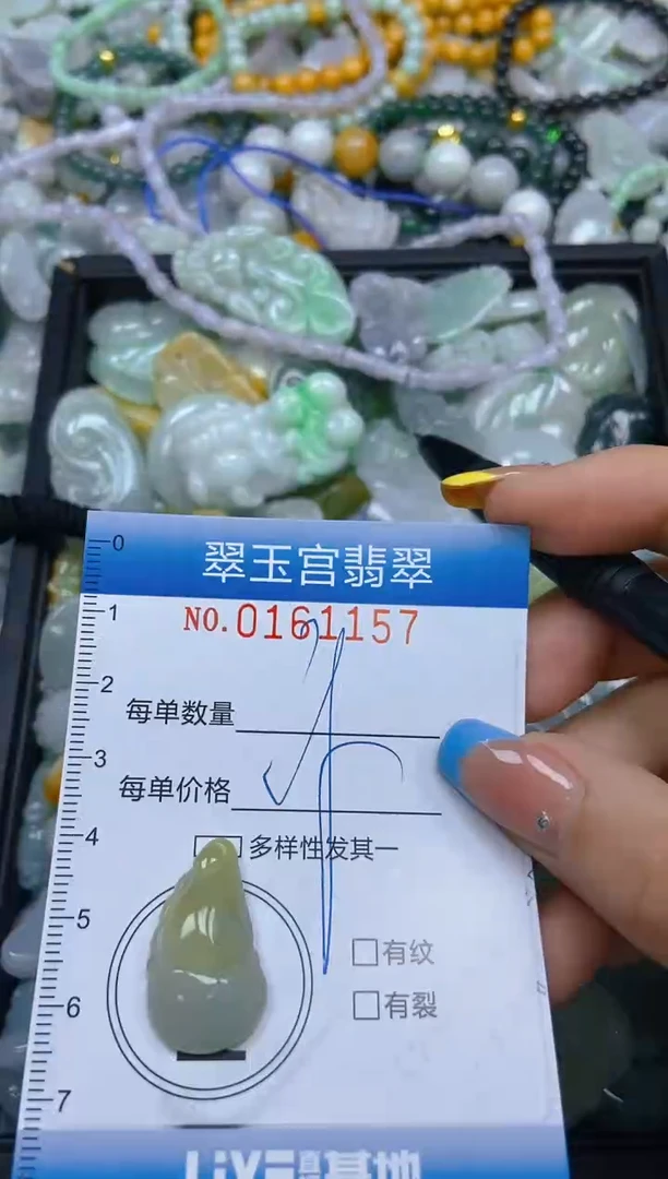翡翠未镶嵌颈饰闪购0161157