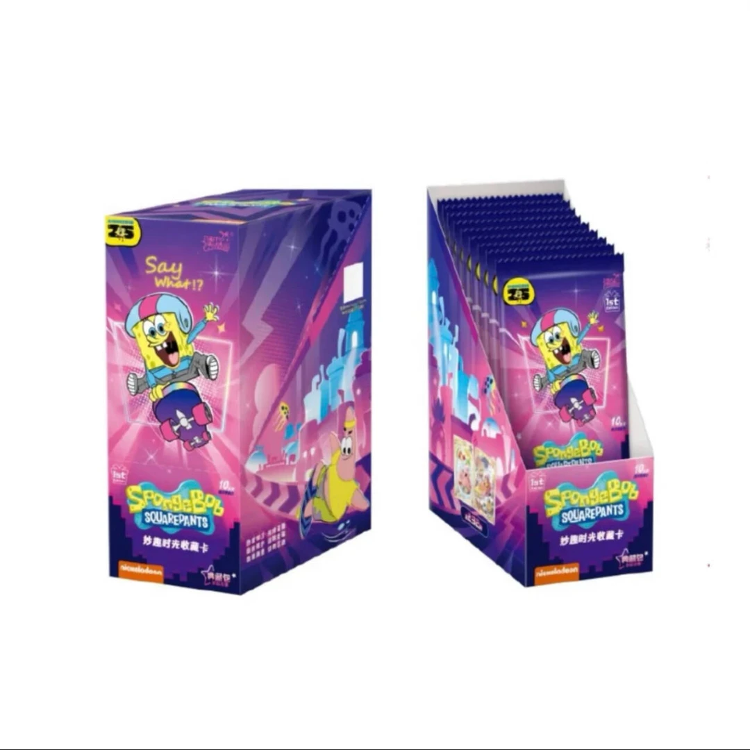 卡游&【大胃王/小欧皇】海绵宝宝妙趣时光收藏卡-典藏包梦起初章