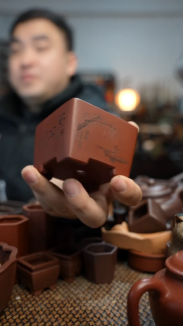 紫砂花盆B****Y長木軒精品紫砂