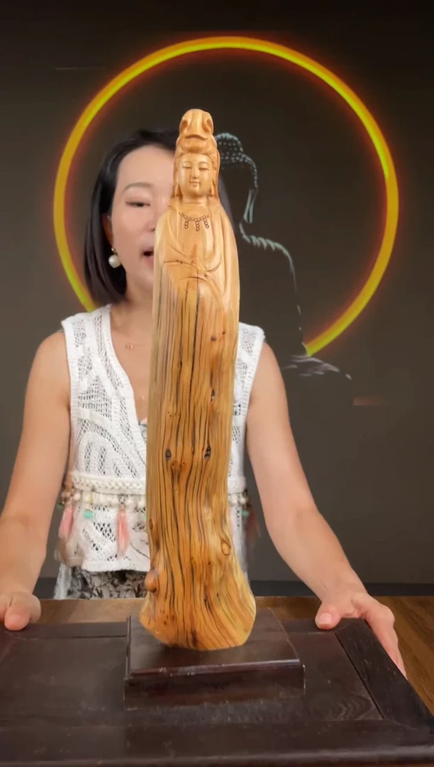 柏木（崖柏）手工摆件,先抢先得! 编号:128