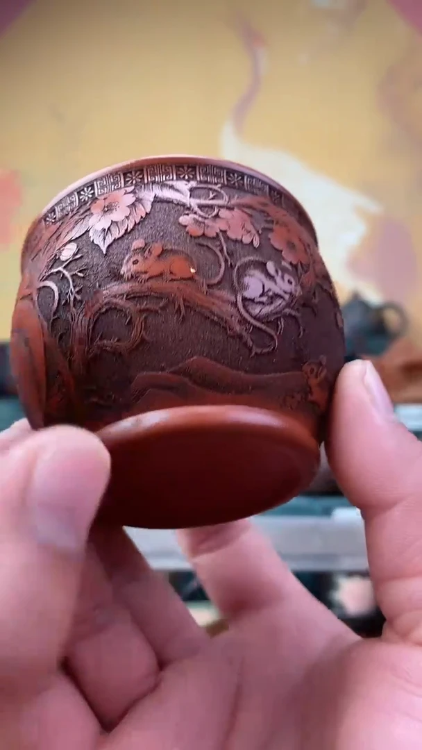 紫砂茶宠宜兴原矿紫砂