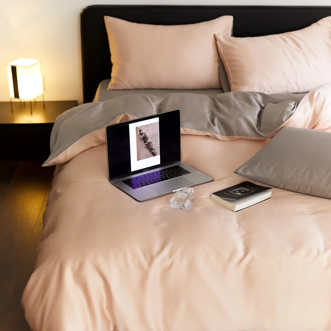 POCKET PIG/布袋猪【月光色-岩石灰】兰精天丝轻奢四件套