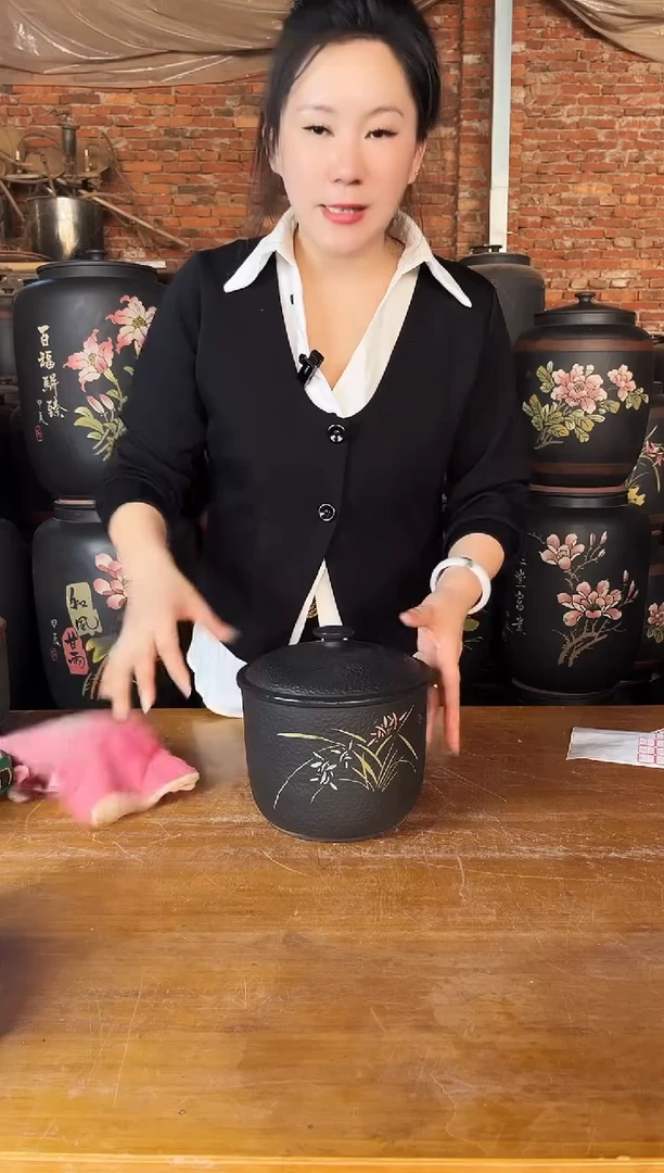 【闪购商品】壶完品茶叶罐 彩填小五饼  19