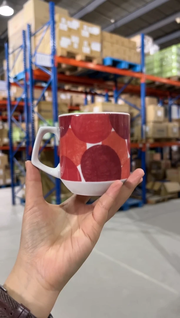 瓷片（B）白山 ｺﾌﾞﾙ ﾏｸﾞ ﾚｯﾄﾞ