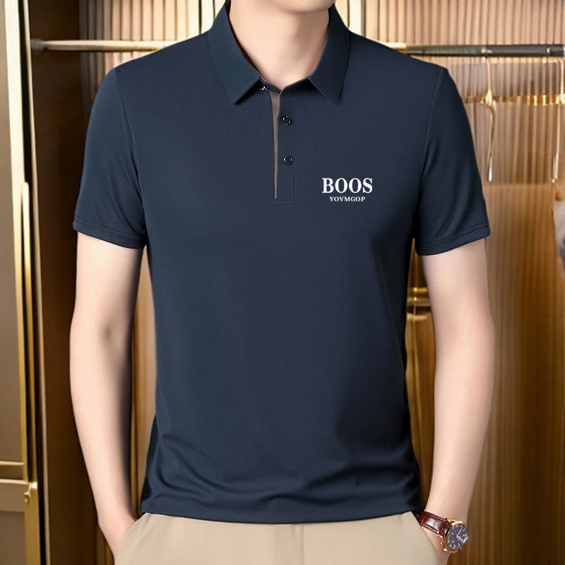 【光头专属】五代冰丝凉感短袖t恤男2025特价夏季新05091