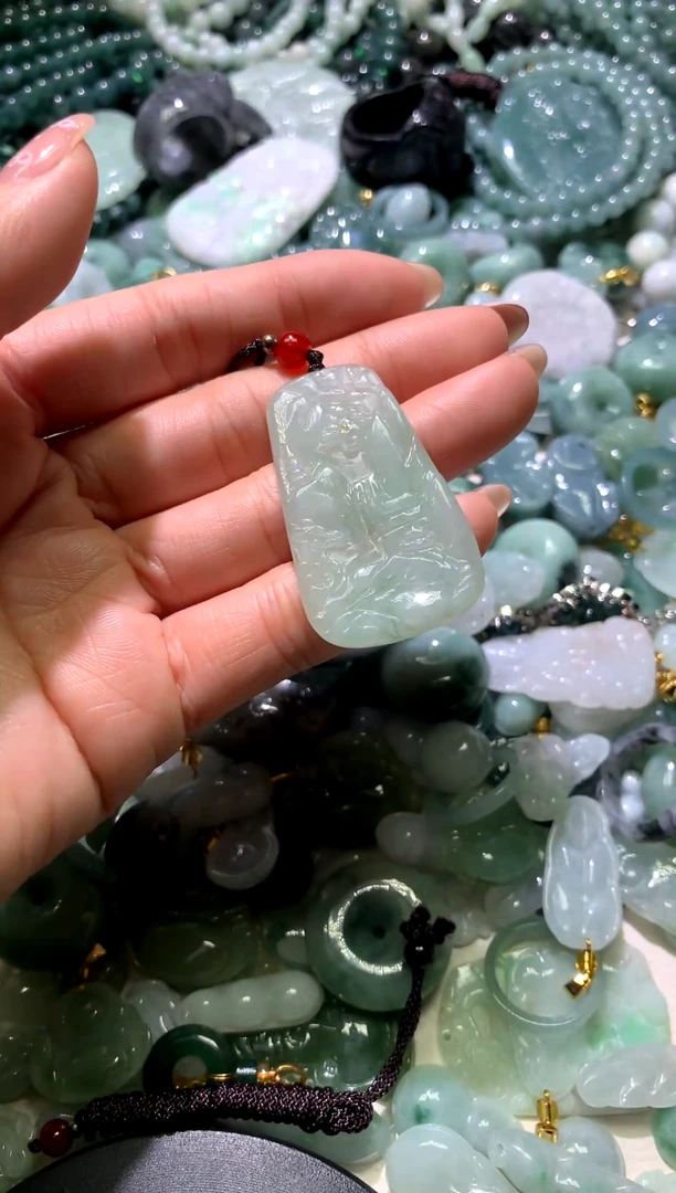 吊坠(不含链)未镶嵌翡翠1