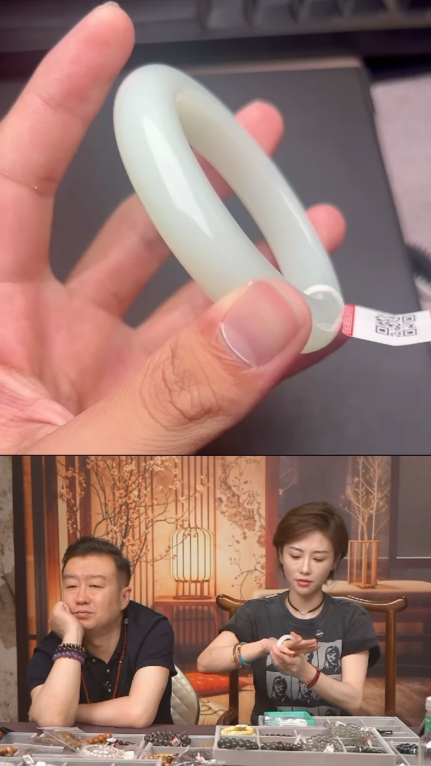 和田玉手镯未镶嵌JYMND500030-1