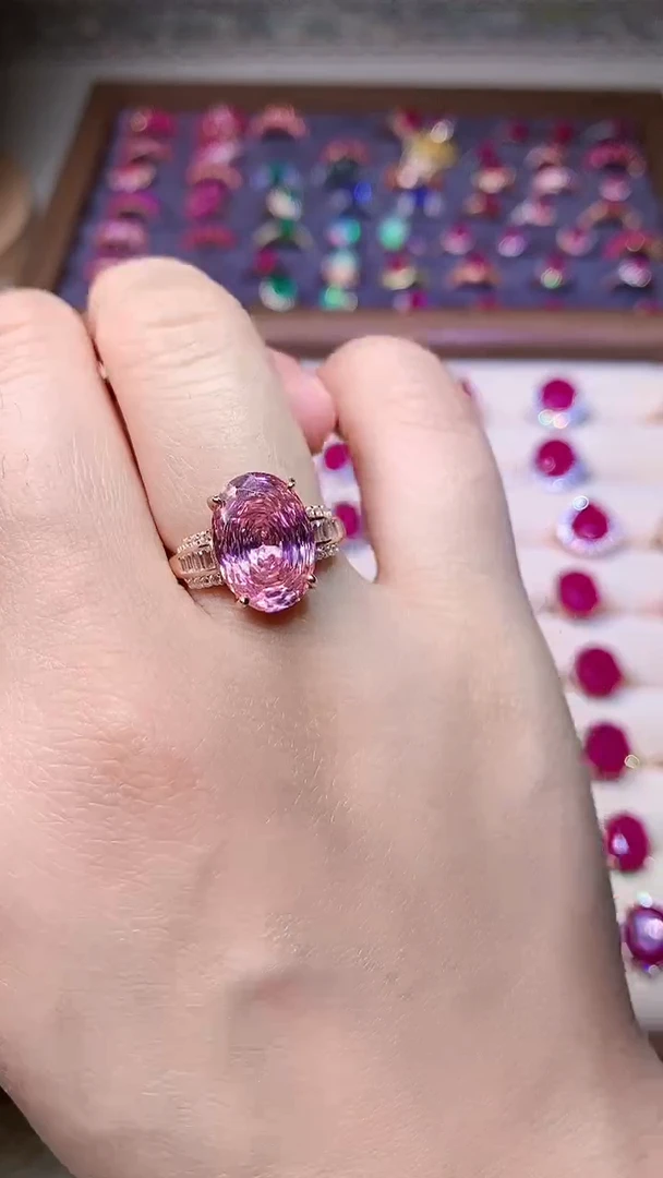 【闪购商品】碧玺戒指银S925镶嵌000000