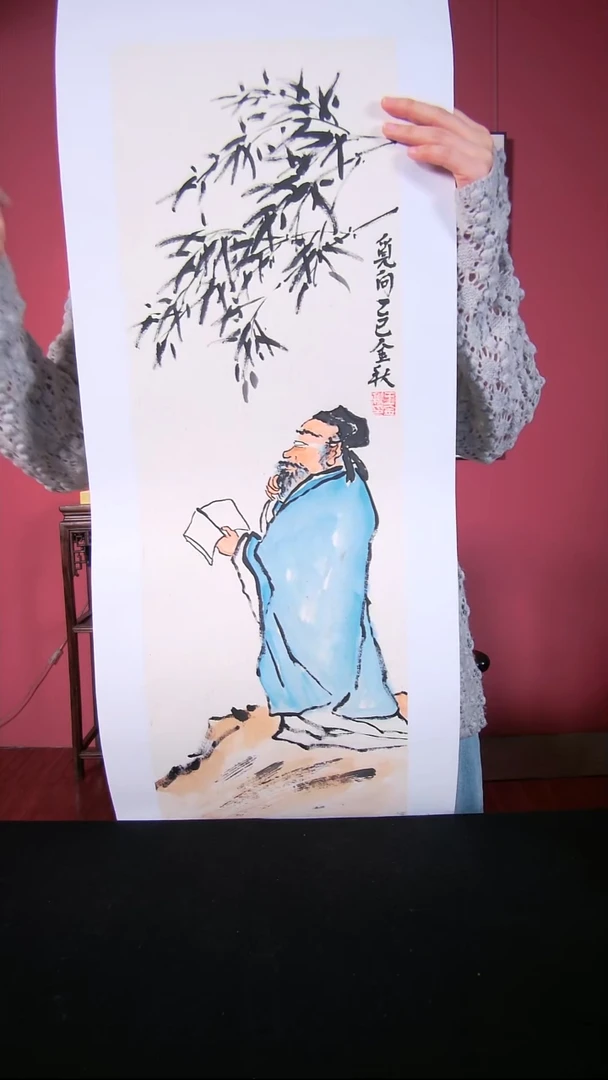 国画王金秋老师作品68*23