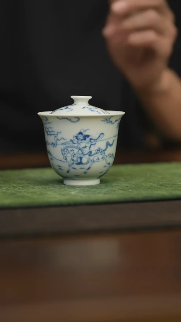 【闪购商品】杯柴窑青花破价福利