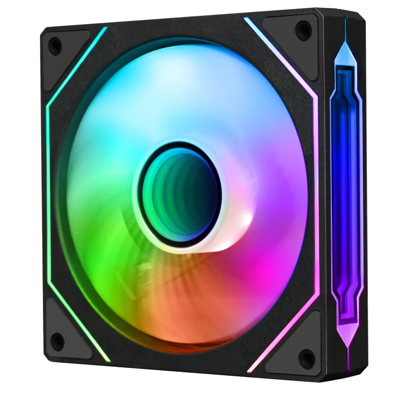 机箱风扇12cm ARGB/5v3针主板神光同步机箱风扇 PWM温控调节