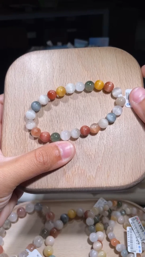 【闪购商品】水晶手链未镶嵌7号多样性发货一Q 8+