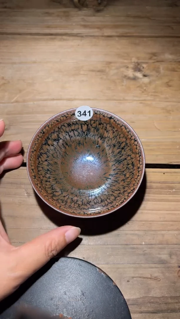茶盏老木头精品柴烧341