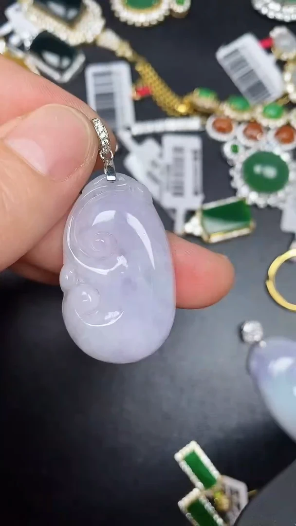 银S925镶嵌戒指翡翠1890