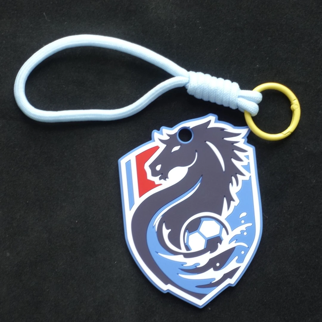 官方周边苏超淮安队浪里马队徽标足球包挂钥匙扣联赛应援创意礼物