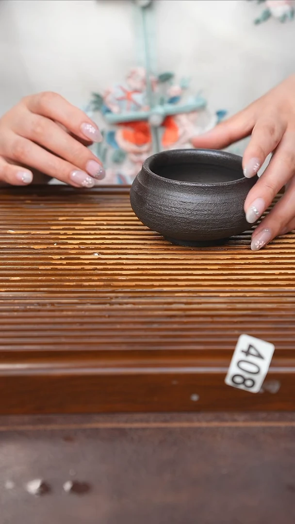 万古烧粗陶手工茶具