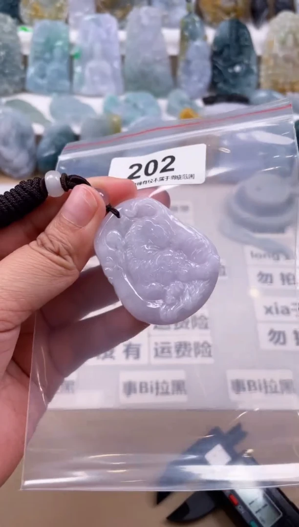 【闪购商品】翡翠颈饰未镶嵌天然缅甸A货翡翠202