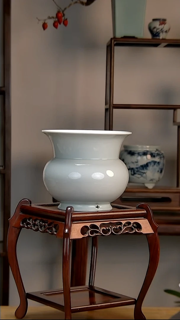 景德镇陶瓷手工花盆