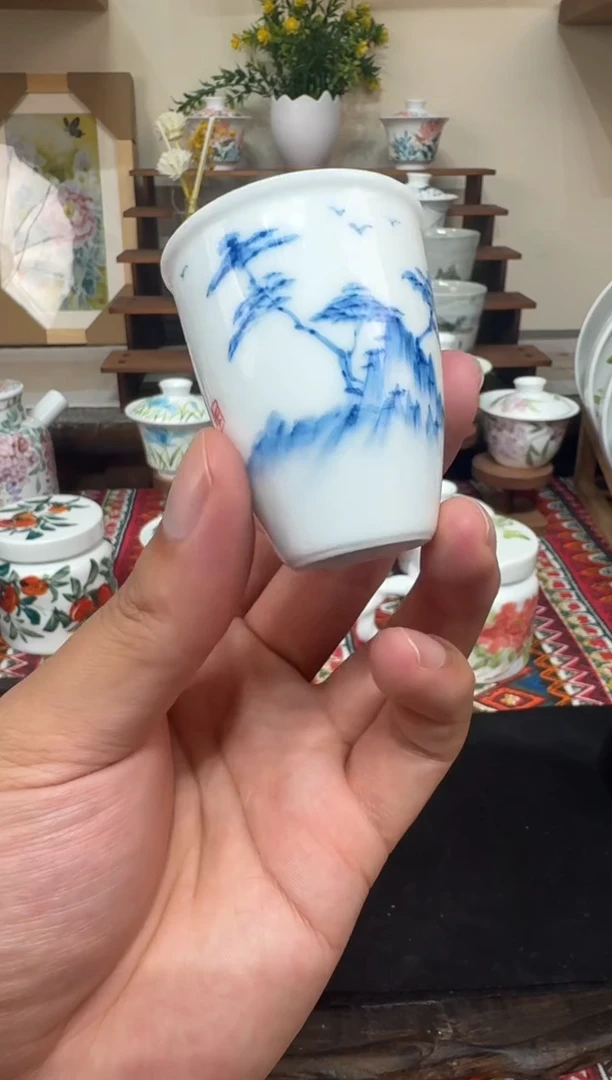 摆件瓷景德镇高温陶瓷清仓浮力