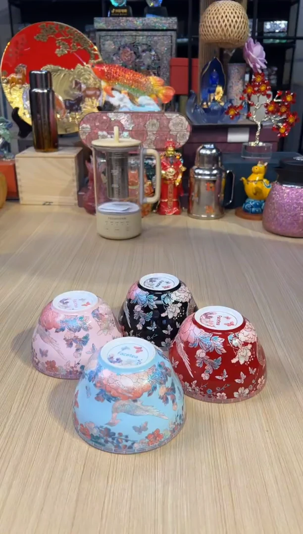 165灵羽和鸣饭碗套四