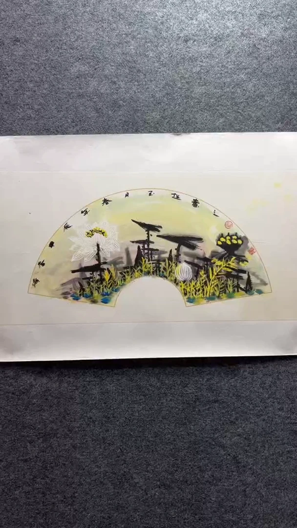 国画胡玉超/国画/重彩荷花