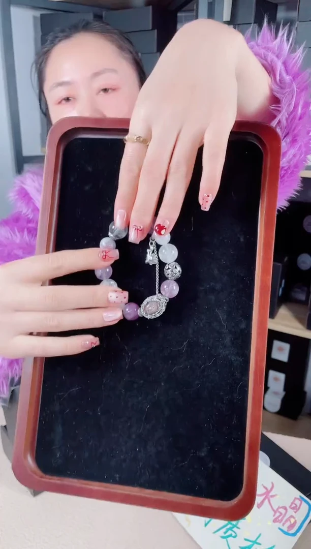 未镶嵌手链水晶设计款水晶手串大促