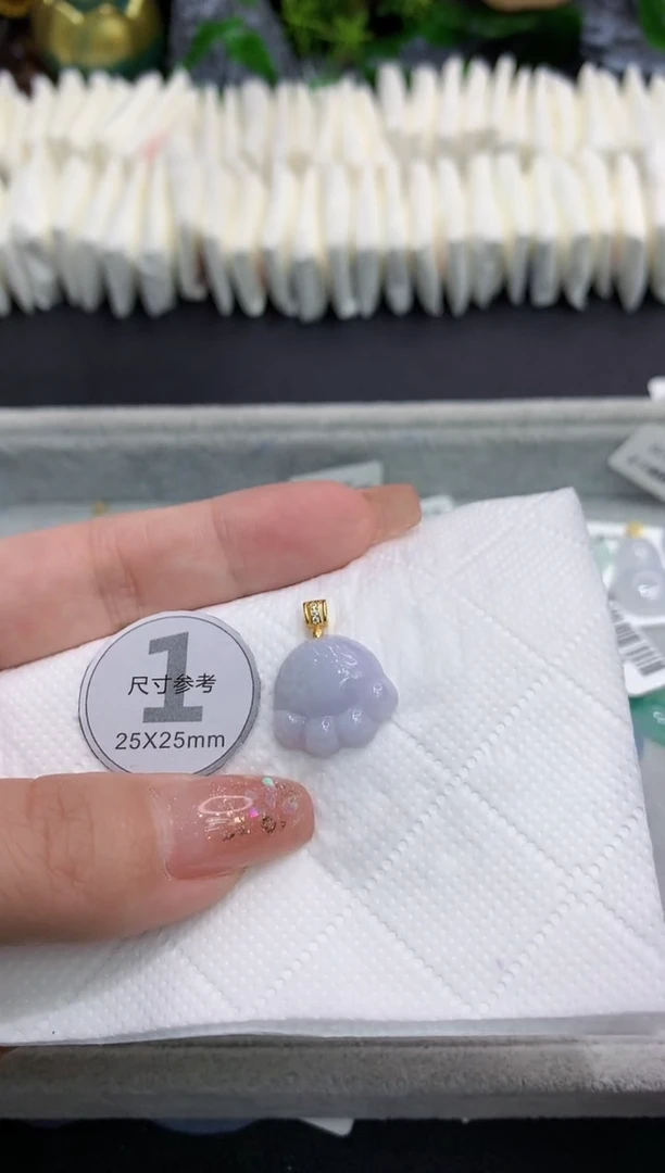 吊坠(不含链)未镶嵌翡翠11