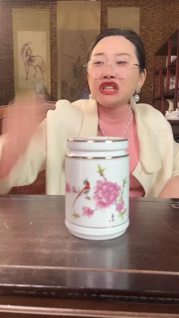 简约摆件景德镇陶瓷摆件Y586