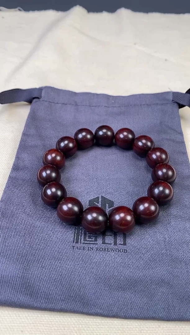 檀香紫檀（小叶紫檀）手串/手链印度小叶紫檀 1.5