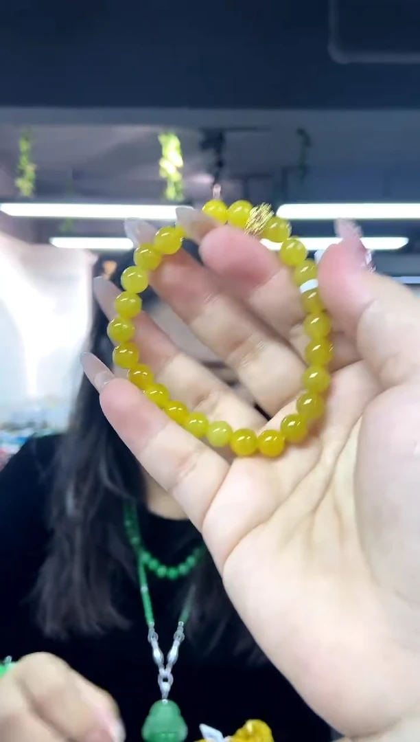 未镶嵌手链翡翠多样性发其一颜色微差