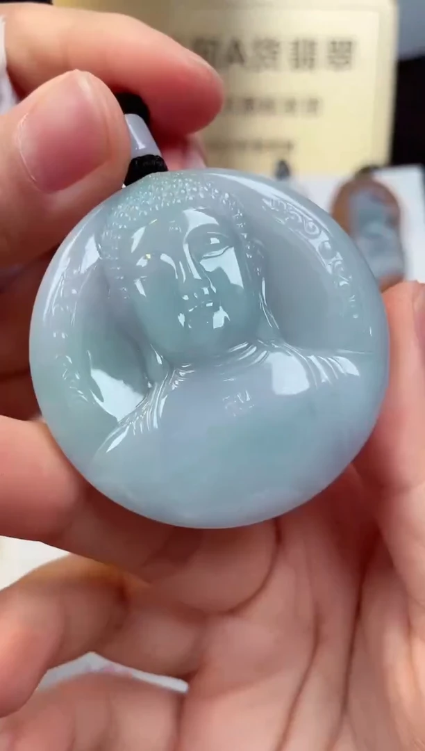 翡翠未镶嵌颈饰天然缅甸翡翠A货