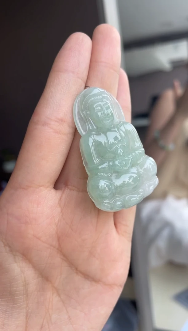 吊坠(不含链)未镶嵌翡翠天然缅甸A货翡翠