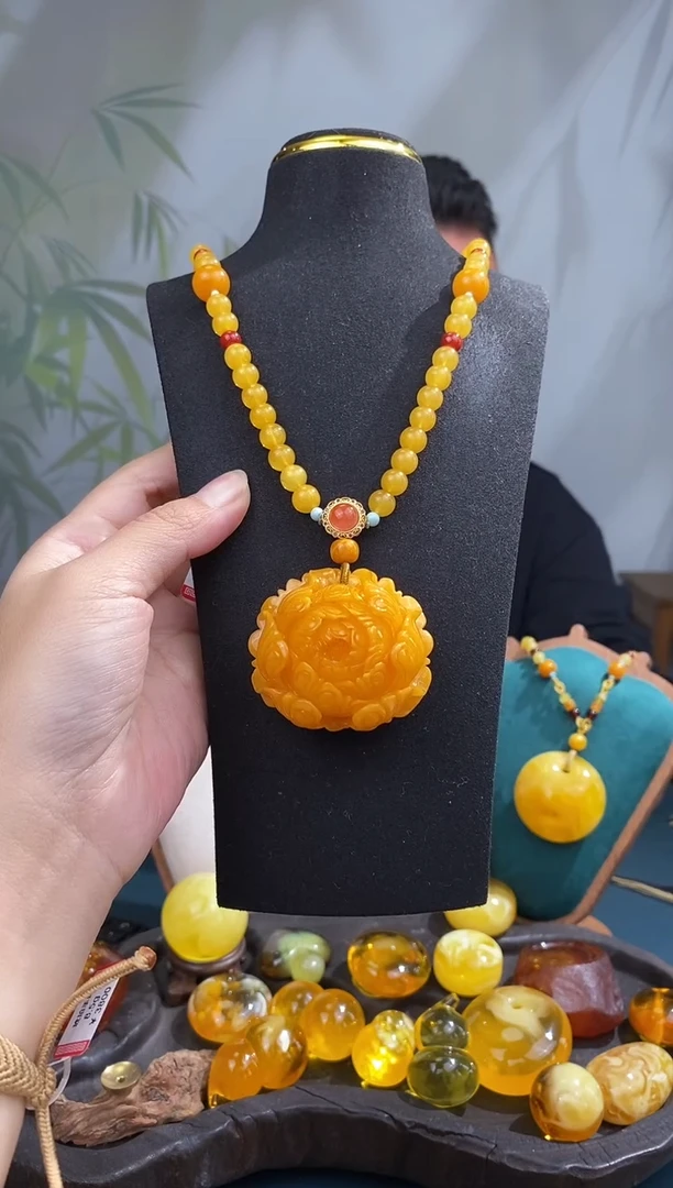 裸石琥珀未镶嵌基地发货 一物一证 顺丰包邮