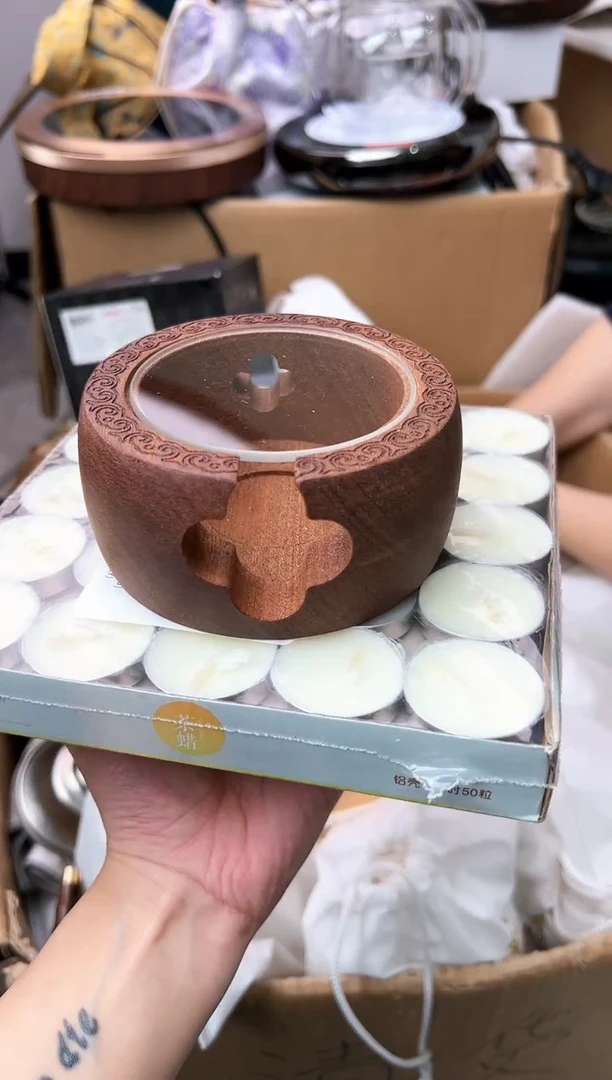 禾墨温茶器送50个茶蜡