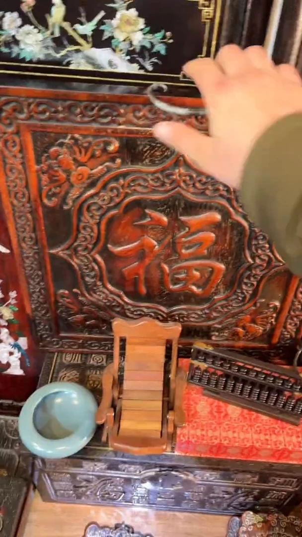 非洲紫檀（红花梨）40x40cm福