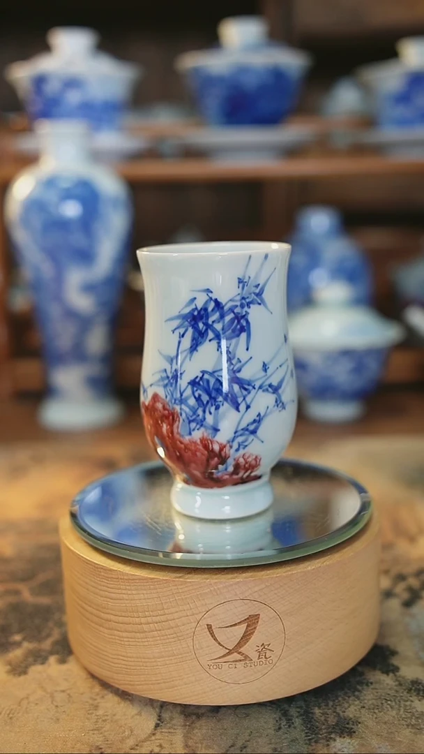 16景德镇手工手绘茶具