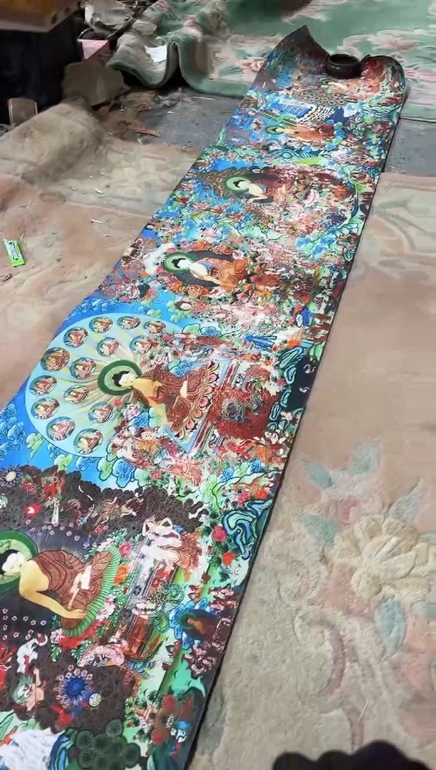 卷轴画天天的唐卡tk160