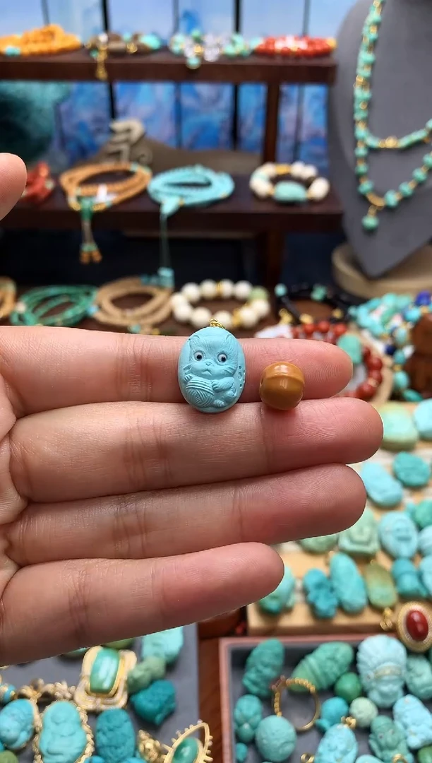 吊坠猴头核桃配件