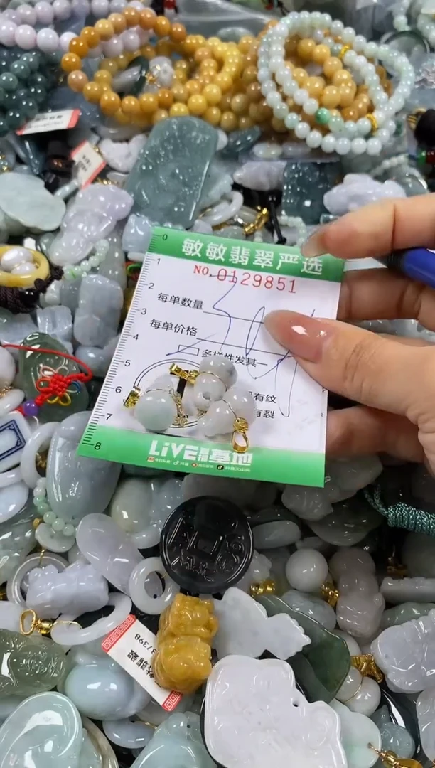 【闪购商品】翡翠颈饰未镶嵌闪购0129851多样性发其一
