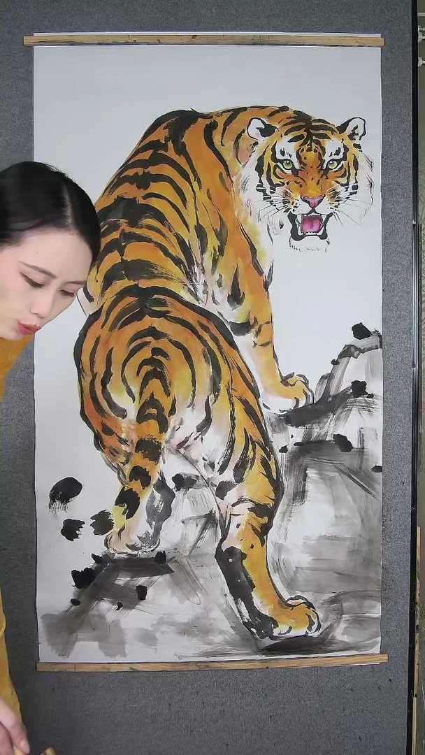 卉卉直播间 上山虎 6尺生宣