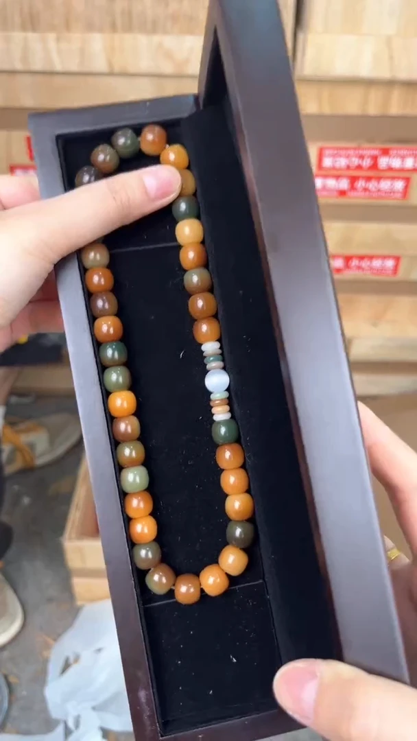 品茗文玩阁敦煌菩提双圈链接@@L047