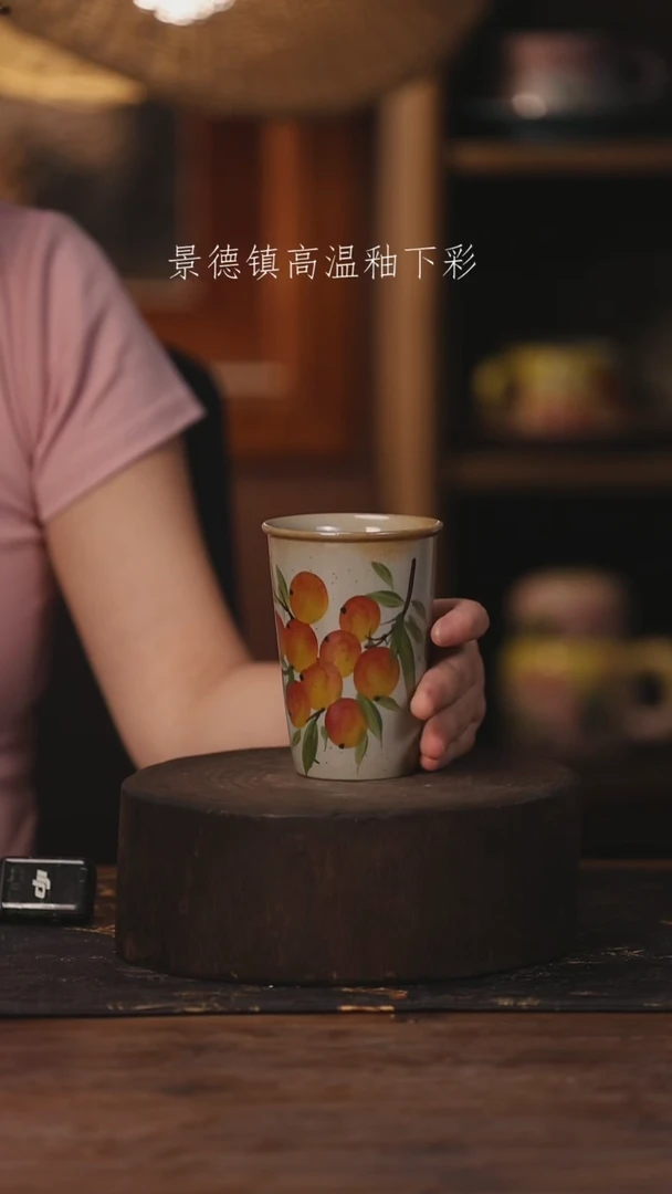 陶瓷景德镇高温釉下手绘陶瓷490