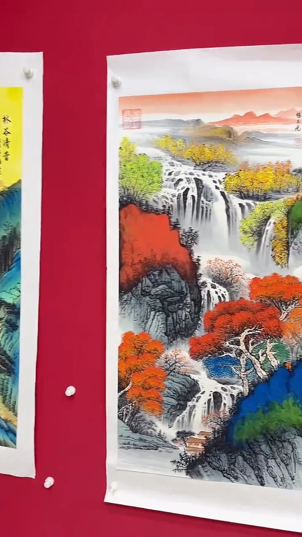 国画杨金光/山水/国画/宣纸