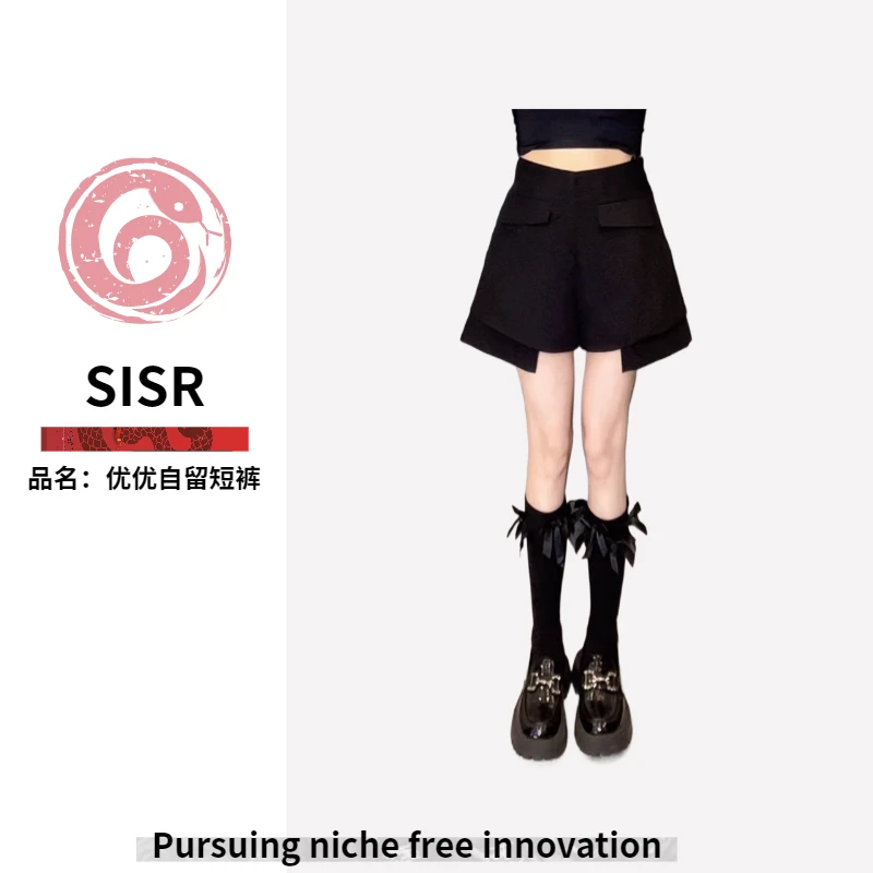 小众设计【优优自留短裤】SISR小众设计百搭日常穿搭短裤