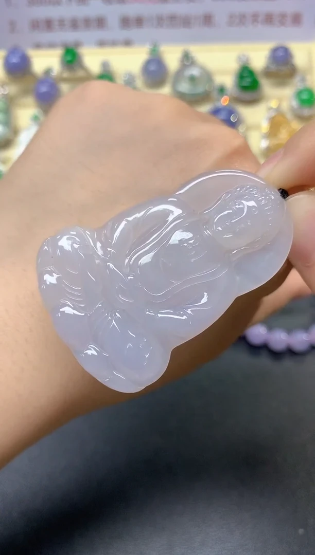 翡翠未镶嵌吊坠(不含链)吊坠|750+75