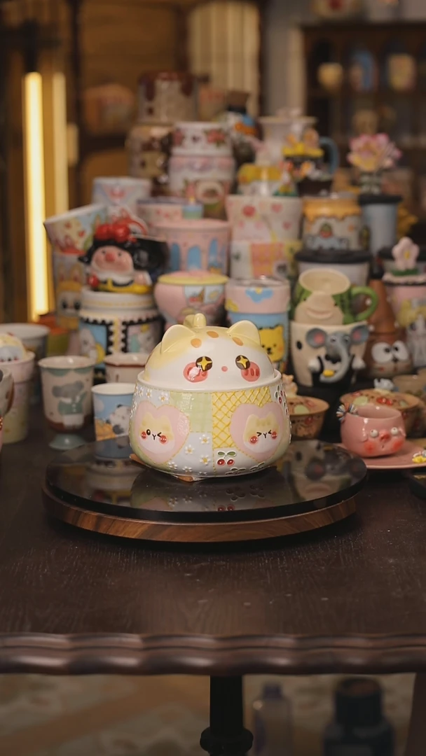 景德镇釉下彩绘设计师款式陶瓷